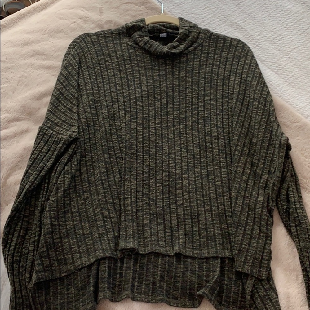 Green sweater